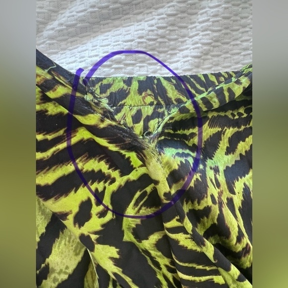 GANNI Green Printed Skirt - Picture 15 of 16